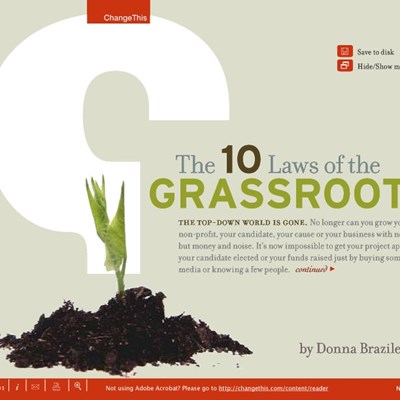 The 10 Laws of the Grassroots