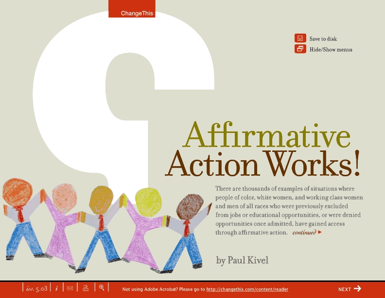 Affirmative Action Has Issues, But It Can Be Fixed